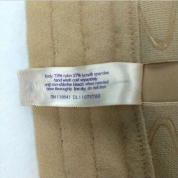 Lane Bryant Cacique Bra 38C Cafe Multi-Way Strapless Bare Solution w/ Straps - Picture 10 of 10